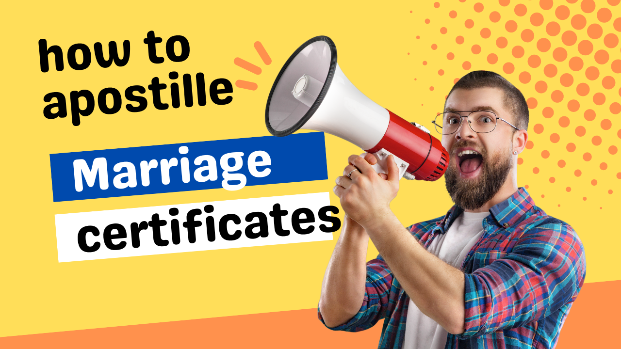 How To Apostille Marriage Certificate